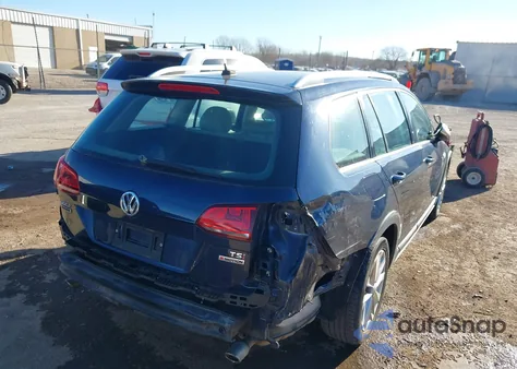 2017 Volkswagen Golf Alltrack Tsi S/Tsi Se z USA, uszkodzony, nr VIN 3VWM17AU7HM523580